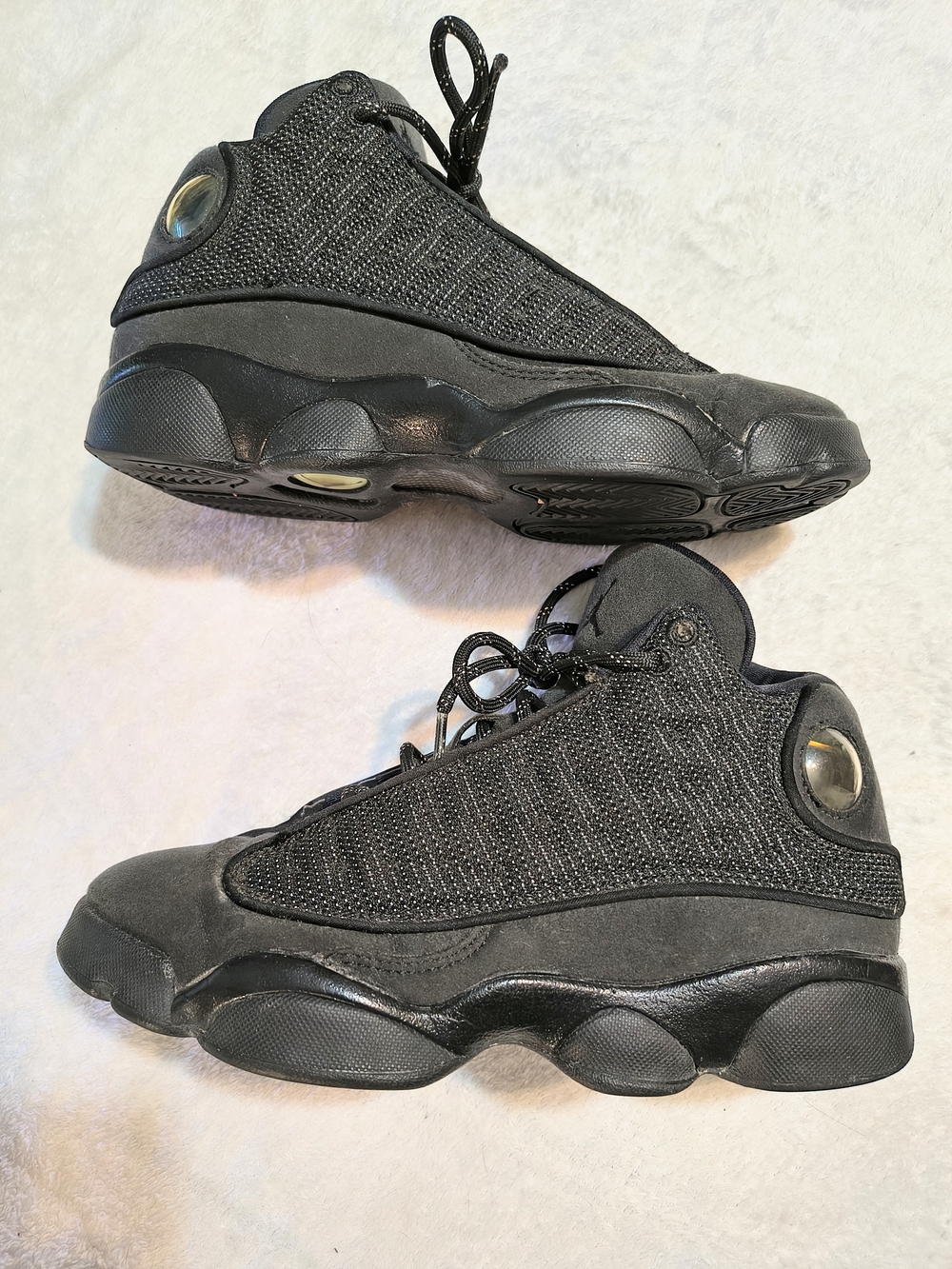 Nike Air Jordan 13 Retro Black Cat Youth Shoes Size 5.5Y